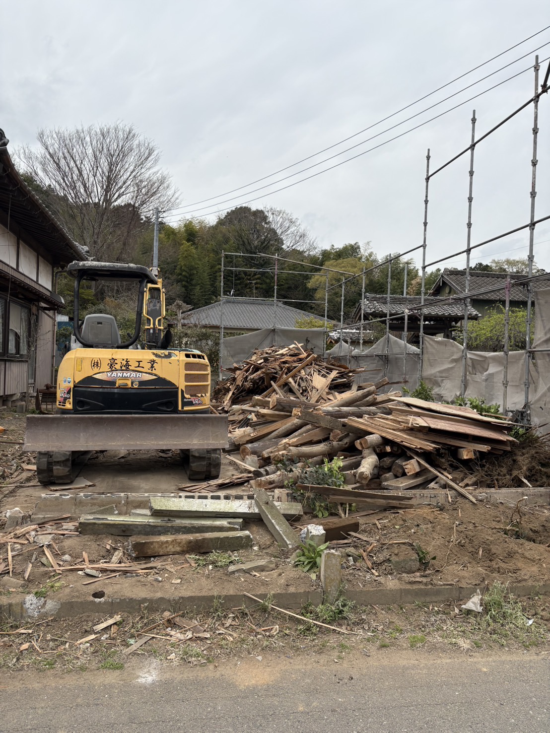 茨城県霞ヶ浦市　木造解体
